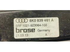 Recambio de elevalunas trasero izquierdo para audi a4 ber. (b8) 2.0 tdi referencia OEM IAM 8K0839461A  
