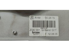 Recambio de elevalunas delantero derecho para mercedes-benz clase b (w245) 2.0 cdi referencia OEM IAM A1697202879  