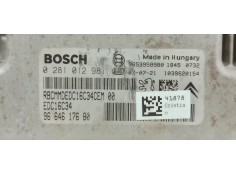 Recambio de centralita motor uce para citroen c4 picasso 1.6 hdi referencia OEM IAM 0281012981  