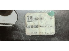 Recambio de elevalunas delantero izquierdo para opel insignia berlina 2.0cdti 130 fap referencia OEM IAM 13302451  