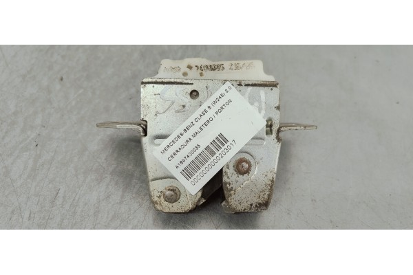 Recambio de cerradura maletero / porton para mercedes-benz clase b (w245) 2.0 cdi referencia OEM IAM A1697400035  
