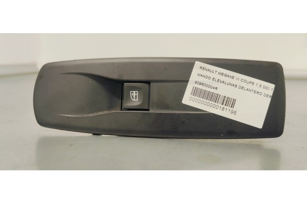 Recambio de mando elevalunas delantero derecho para renault megane iii coupe 1.5 dci 110 fap referencia OEM IAM 809600004R  
