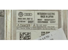 Recambio de centralita faros xenon para audi a4 ber. (b8) 2.0 tdi referencia OEM IAM 8K0941597E  