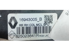 Recambio de cerradura puerta trasera derecha para renault scenic iv 1.2 tce energy referencia OEM IAM 825023641R  
