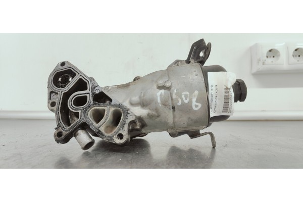 Recambio de soporte filtro aceite para peugeot 508 sw 1.6 hdi referencia OEM IAM   