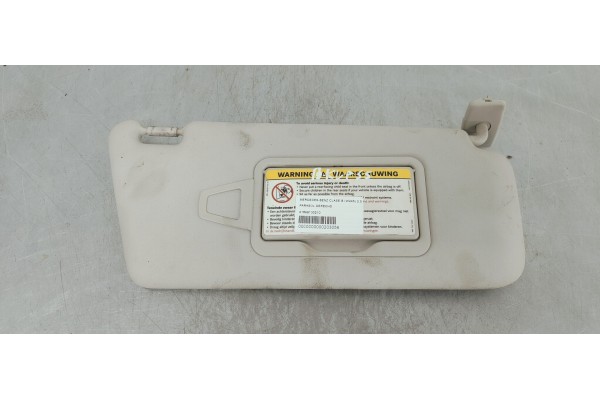 Recambio de parasol derecho para mercedes-benz clase b (w245) 2.0 cdi referencia OEM IAM A1698100210  