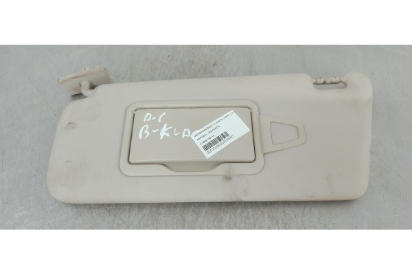 Recambio de parasol izquierdo para mercedes-benz clase b (w245) 2.0 cdi referencia OEM IAM A1698100110  