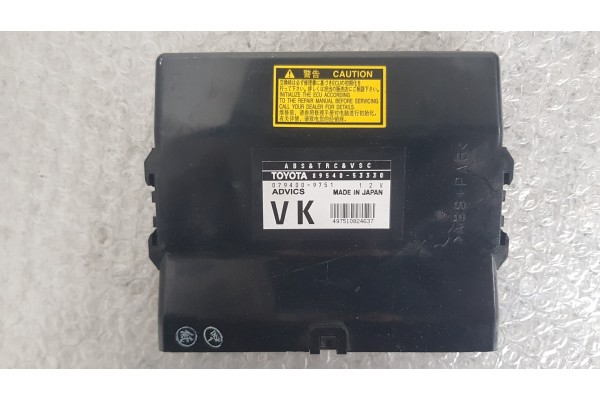 Recambio de centralita abs para lexus is200 (ds2/is2) 2.2 d 180 [220] fap referencia OEM IAM 8954053330  