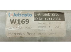 Recambio de motor techo electrico para mercedes-benz clase b (w245) 2.0 cdi referencia OEM IAM A1698202542  