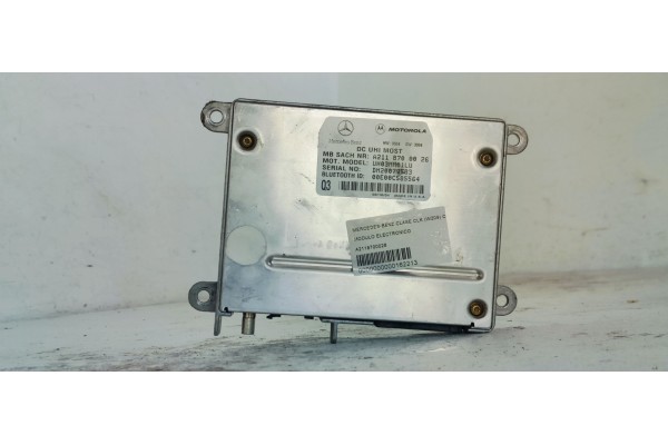 Recambio de modulo electronico para mercedes-benz clase clk (w209) coupe 2.7cdi 170 [270] referencia OEM IAM A2118700026  