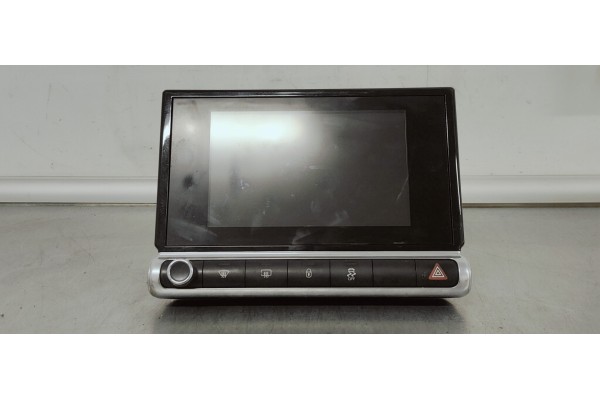 Recambio de pantalla multifuncion para citroen c4 cactus 1.6 hdi referencia OEM IAM 98010025ZD  
