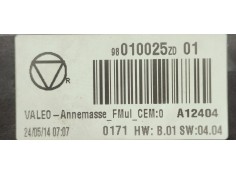 Recambio de pantalla multifuncion para citroen c4 cactus 1.6 hdi referencia OEM IAM 98010025ZD  
