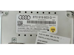 Recambio de pantalla multifuncion para audi a4 ber. (b8) 2.0 tdi referencia OEM IAM 8T0919603G  