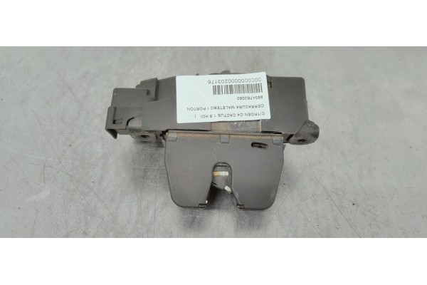 Recambio de cerradura maletero / porton para citroen c4 cactus 1.6 hdi referencia OEM IAM 9804762080  