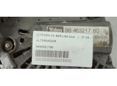 Recambio de alternador para citroen c4 berlina cool referencia OEM IAM 9646321780  
