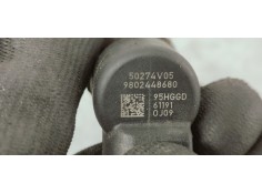 Recambio de inyector para peugeot 508 sw 1.6 hdi referencia OEM IAM 9802448680  