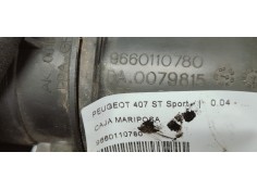 Recambio de caja mariposa para peugeot 407 st sport referencia OEM IAM 9660110780  