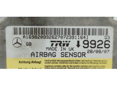 Recambio de centralita airbag para mercedes-benz clase b (w245) 2.0 cdi referencia OEM IAM A1698209926  
