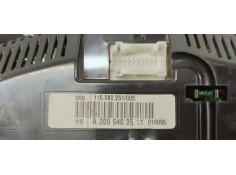 Recambio de cuadro instrumentos para mercedes-benz clase clk (w209) coupe 2.7cdi 170 [270] referencia OEM IAM A2095403511  