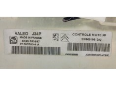 Recambio de centralita motor uce para citroen c3 1.4 referencia OEM IAM SW9661961280  