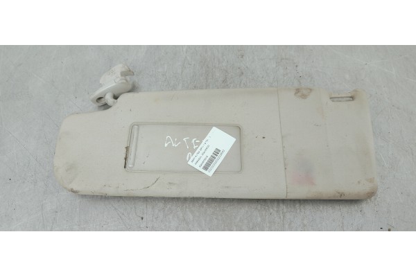 Recambio de parasol izquierdo para seat altea (5p1) 1.9 tdi referencia OEM IAM 6Q0857551E  