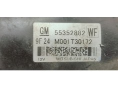 Recambio de motor arranque para opel insignia berlina 2.0cdti 130 fap referencia OEM IAM 55352882  