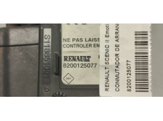 Recambio de conmutador de arranque para renault scenic ii emotion referencia OEM IAM 8200125077  