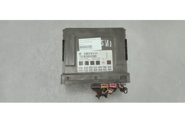 Recambio de modulo electronico para opel insignia berlina 2.0cdti 130 fap referencia OEM IAM 13575111  
