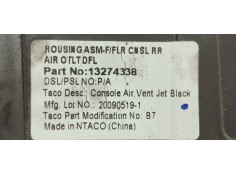 Recambio de rejilla aireadora para opel insignia berlina 2.0cdti 130 fap referencia OEM IAM 13274338  