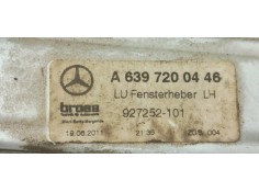 Recambio de elevalunas delantero izquierdo para mercedes-benz vito (w639) basic, combi 2.2 cdi referencia OEM IAM A6397200446  