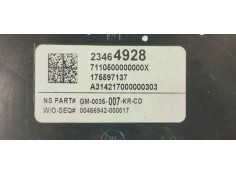 Recambio de cuadro instrumentos para opel insignia berlina 2.0cdti 130 fap referencia OEM IAM 23464928  