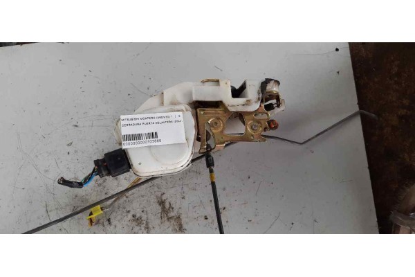 Recambio de cerradura puerta delantera izquierda para mitsubishi montero (v60/v70) 2.5 td cat referencia OEM IAM   