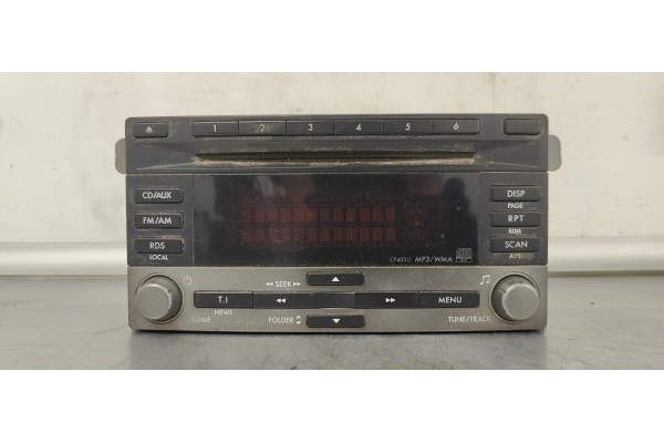 Recambio de sistema audio / radio cd para subaru forester s12 2.0 d referencia OEM IAM 86201SC401  