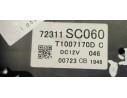 Recambio de mando climatizador para subaru forester s12 2.0 d referencia OEM IAM 72311SC060  