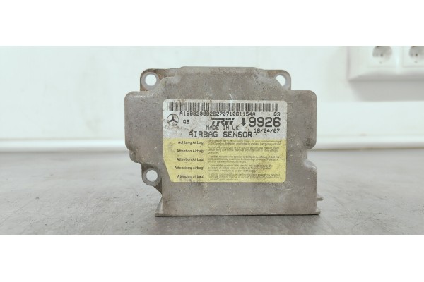 Recambio de centralita airbag para mercedes-benz clase a (w169) 2.0cdi 80 [160] fap referencia OEM IAM A1698209926  