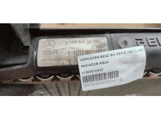 Recambio de radiador agua para mercedes-benz clase a (w169) referencia OEM IAM A1695000503  