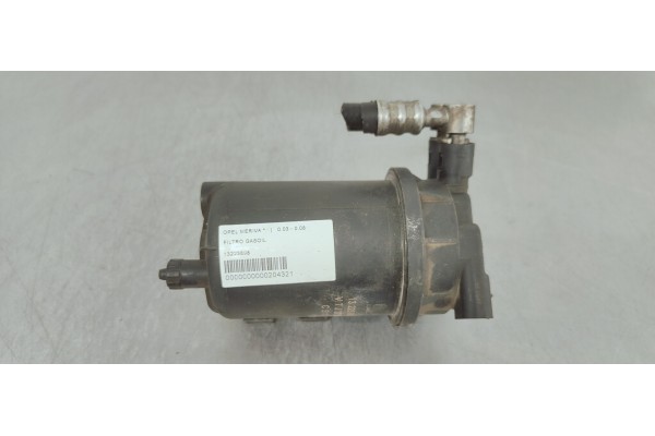 Recambio de filtro gasoil para opel meriva referencia OEM IAM 13223898  