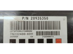 Recambio de modulo electronico para chevrolet captiva 2.2 vcdi 184 4x4 fap referencia OEM IAM 20935350  