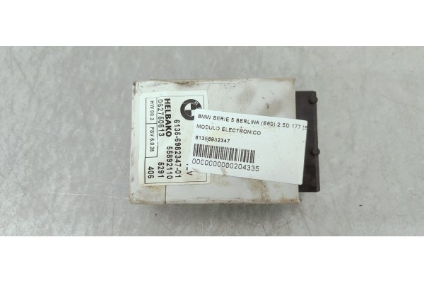 Recambio de modulo electronico para bmw serie 5 berlina (e60) 2.5d 177 [525] fap referencia OEM IAM 61356982347  