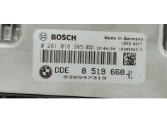 Recambio de centralita motor uce para bmw serie 3 touring (e91) 2.0 d referencia OEM IAM 0281018985  