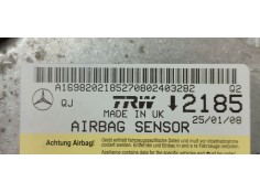 Recambio de centralita airbag para mercedes-benz clase a (w169) 2.0cdi 80 [160] fap referencia OEM IAM A1698202185  