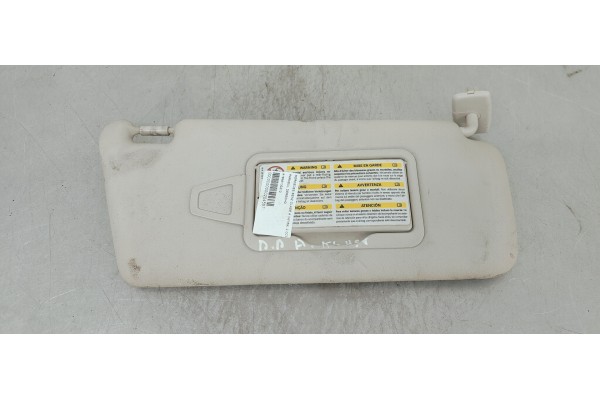 Recambio de parasol derecho para mercedes-benz clase a (w169) 2.0cdi 80 [160] fap referencia OEM IAM A1698100210  