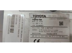 Recambio de sistema audio / radio cd para lexus nx 2.5i eh 153 [300h] 4x4 referencia OEM IAM 8614078160  