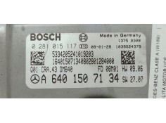 Recambio de centralita motor uce para mercedes-benz clase a (w169) referencia OEM IAM 0281015117  
