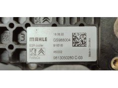 Recambio de enfriador egr para ds 4 1.5 hdi referencia OEM IAM 9813050280  