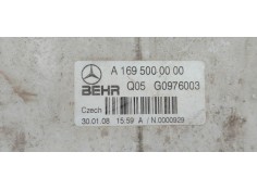 Recambio de intercooler para mercedes-benz clase a (w169) 2.0cdi 80 [160] fap referencia OEM IAM A1695000000  