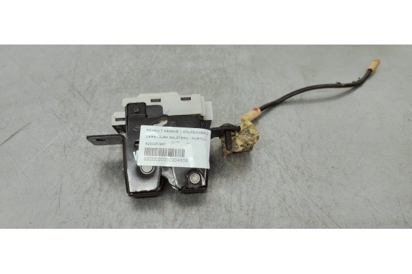 Recambio de cerradura maletero / porton para renault megane ii coupe/cabrio luxe dynamique referencia OEM IAM 8200253851  