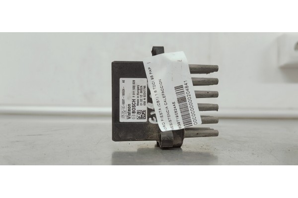 Recambio de resistencia calefaccion para ford fiesta (cb1) 1.6 tdci 95 fap referencia OEM IAM 6G9T19E624AE  