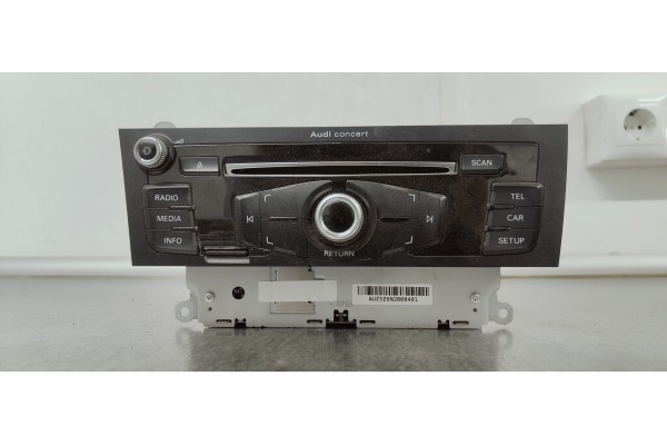 Recambio de sistema audio / radio cd para audi a4 ber. (b8) 2.0 tdi referencia OEM IAM 8R1035186N  