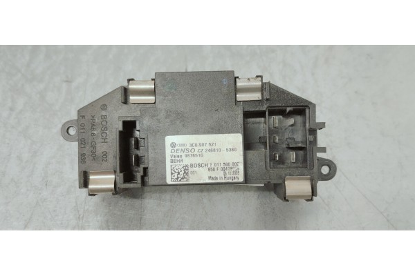 Recambio de resistencia calefaccion para volkswagen passat berlina (3c2) 2.0 tdi 140 referencia OEM IAM 3C0907521  
